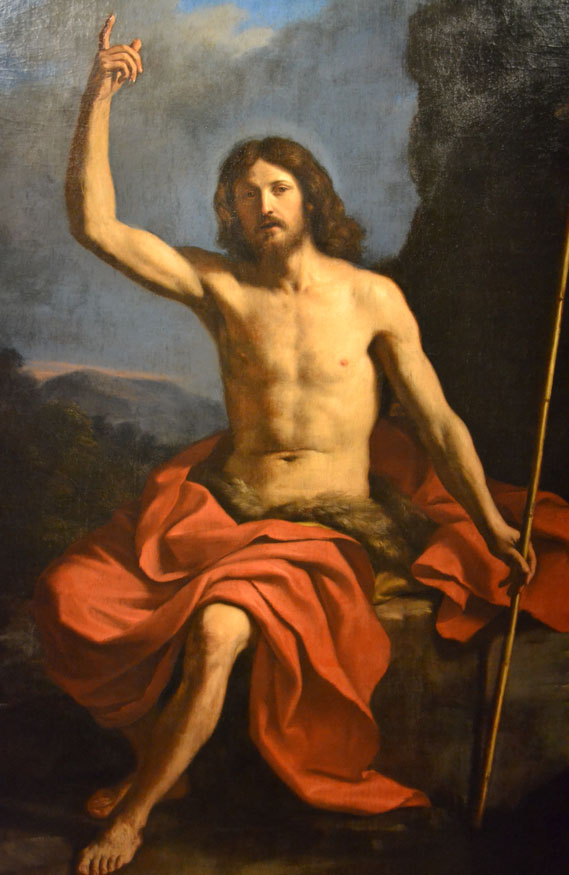 Sv. Ivan krstitelj, Guercino