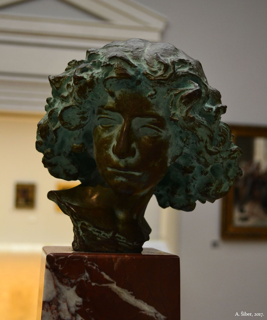 Alojz Gangl. Davidova glava.