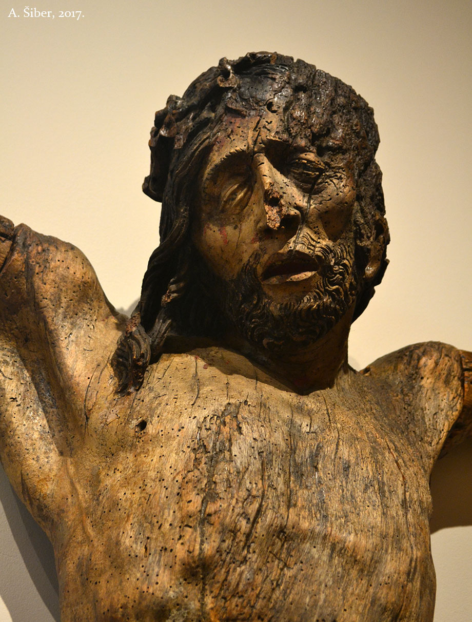 Drveno raspelo, kranjski rezbar, oko 1515