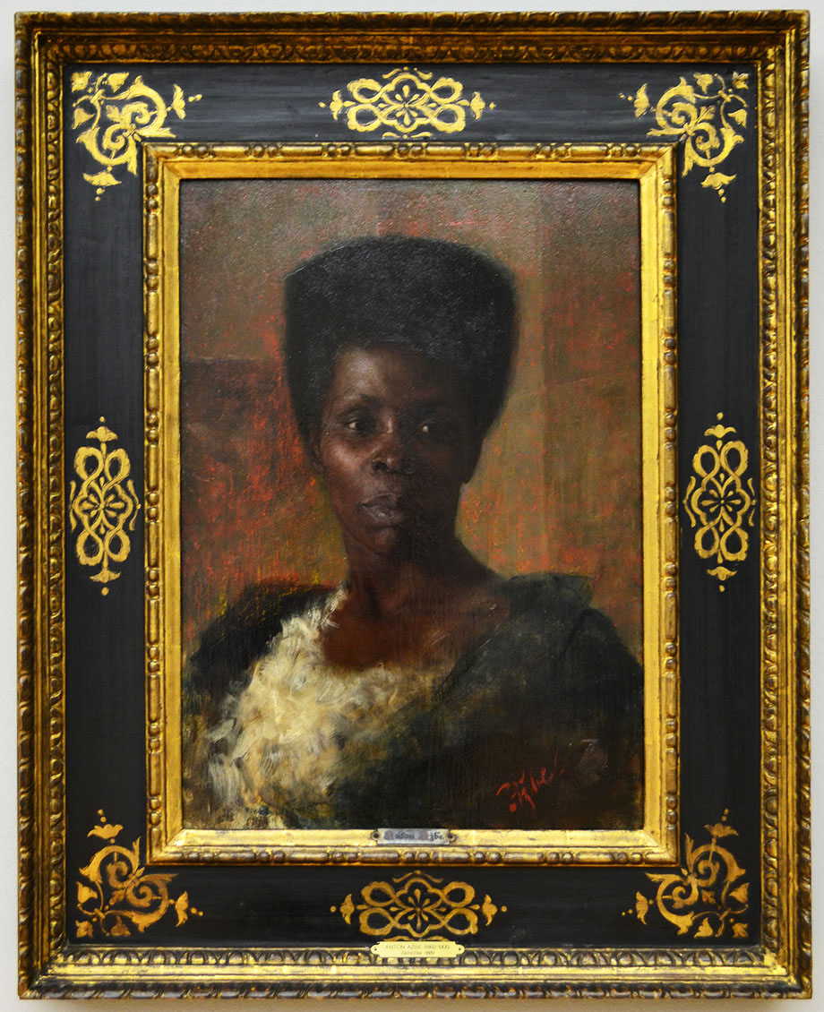 Anton Ažbe. Crnkinja.