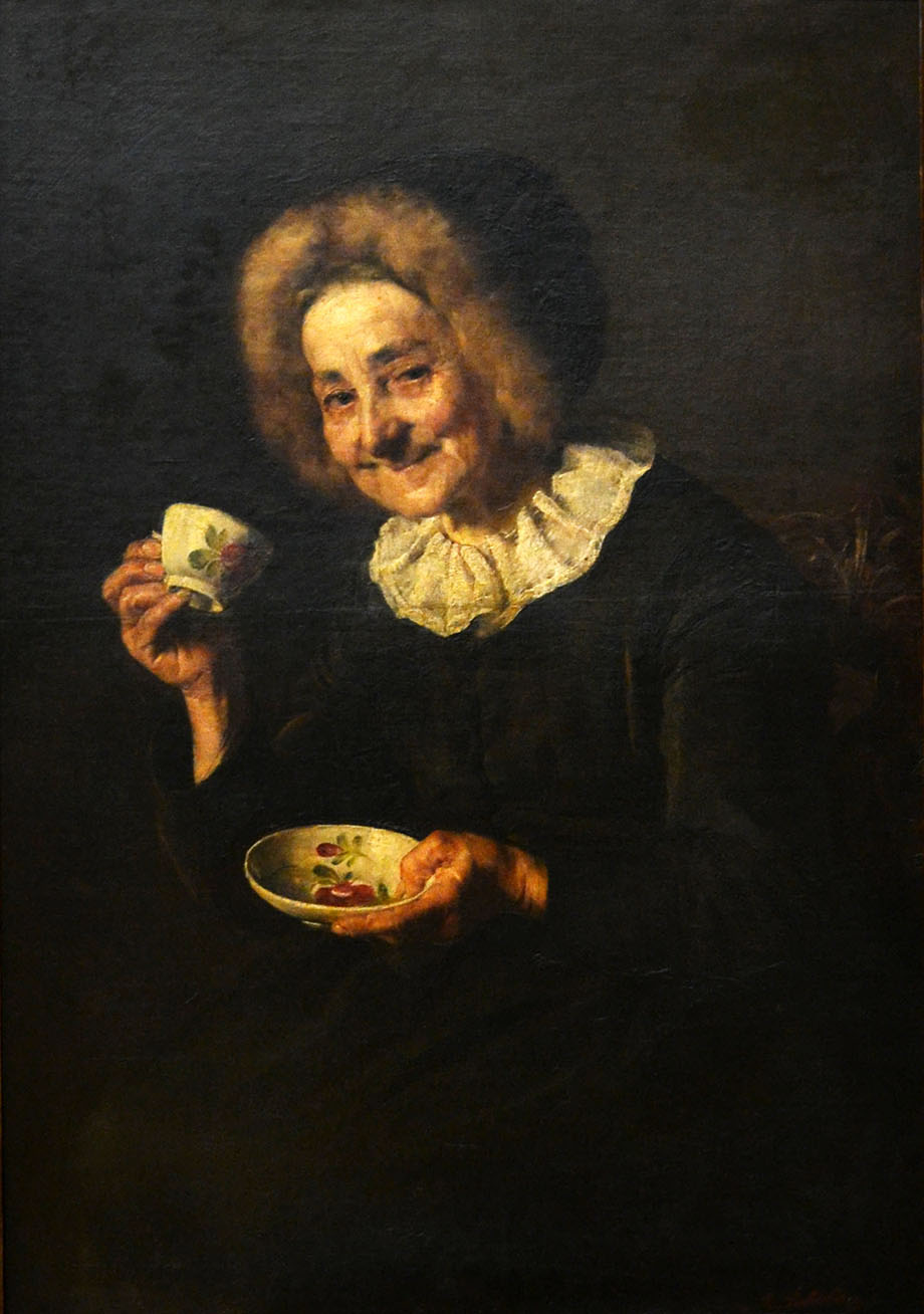 Ivana Kobilca. Kofetarica.