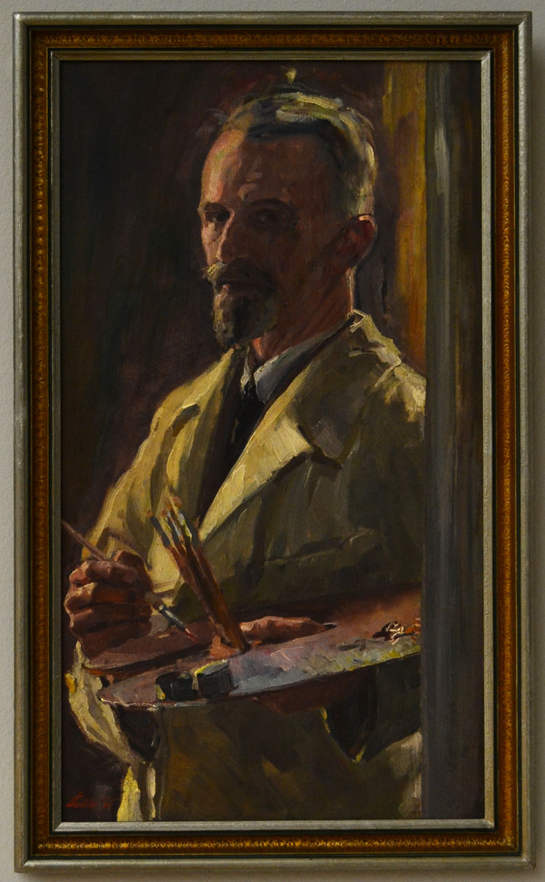 Saša Šantel. Autoportret.