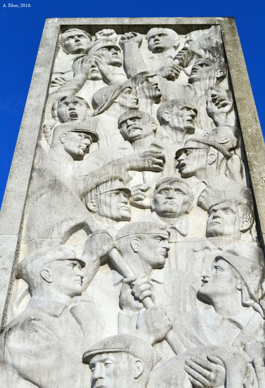 Spomenik, štrajk, Ljubljana