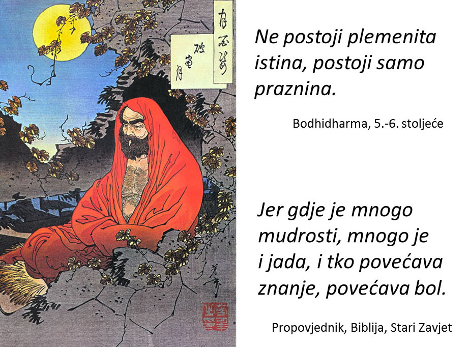 Bodhidharma, Propovjednik